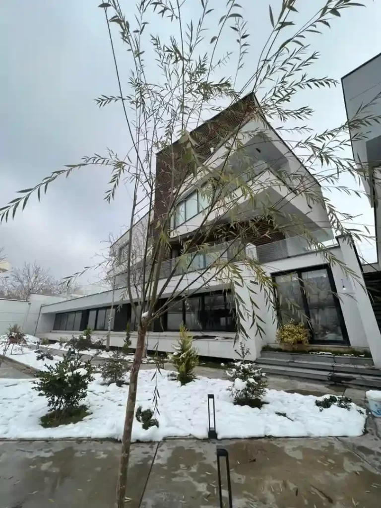 پروژه شیشه ای ویلای افس دماوند | تسکو